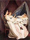 The New Arrival by Auguste Toulmouche